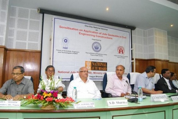 National seminar on Sensitization on application of Jute GeoTextile (JGT) in Civil Engineering Constructions held at Pragna Bhawan
